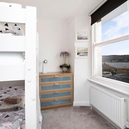 Beach Front Flat Shaldon With Parking Bagian luar foto