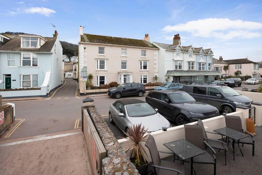 Beach Front Flat Shaldon With Parking Bagian luar foto